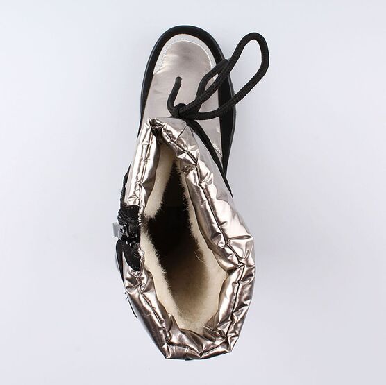 664045-42 Сапожки для девочки серебрист. фото №4