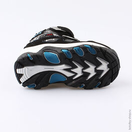 254957-42 Мембранные ботинки для мальчики чер-сер фото №3