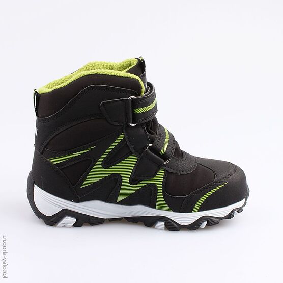 654969-41 Мембранные ботинки для мальчики чер-сал фото №2