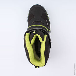 654969-41 Мембранные ботинки для мальчики чер-сал фото №4