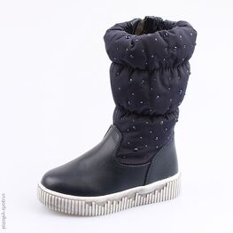 464039-42 Сапожки для девочки светло-синий