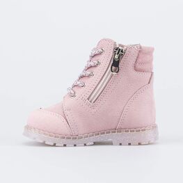 352400-32 Демисезонные утепленные ботинки для девочки розовый фото №2