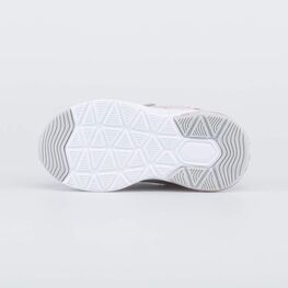 344316-74 Всепогодные кроссовки с LED подсветкой и блестками для девочки сер-роз фото №3