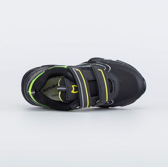 744190-71 Кроссовки для мальчики чер-сал фото №4