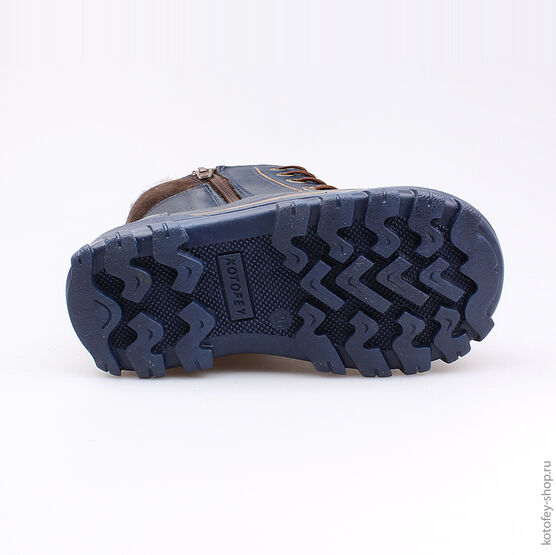 352071-56 Сапожки для мальчики син-кор фото №3