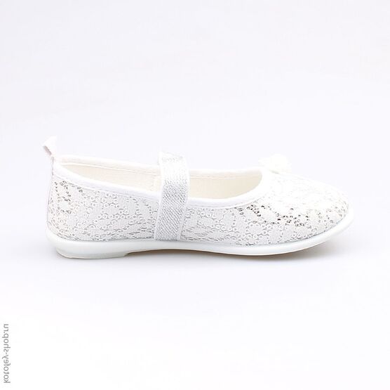 531040-73 Текстильная обувь для девочки серебристый фото №2