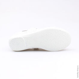 531040-73 Текстильная обувь для девочки серебристый фото №3