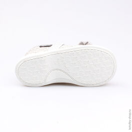 131106-11 Текстильная обувь для девочки серый фото №3