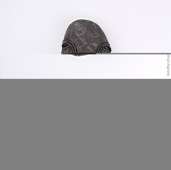 421025-12 Сандалии текстильные для мальчики черный фото №4