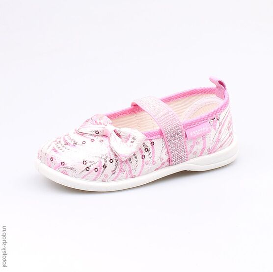 131068-12 Текстильная обувь для девочки розовый