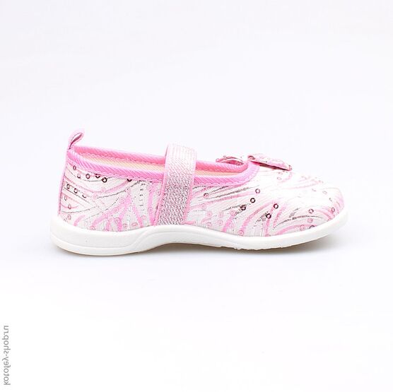 131068-12 Текстильная обувь для девочки розовый фото №2
