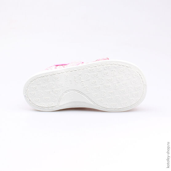 131068-12 Текстильная обувь для девочки розовый фото №3