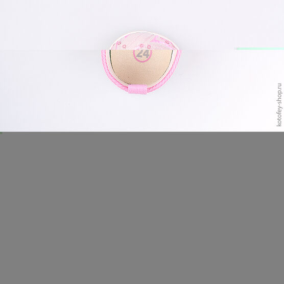 131068-12 Текстильная обувь для девочки розовый фото №4