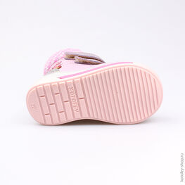 152188-52 Сапожки для девочки сиреневый фото №3