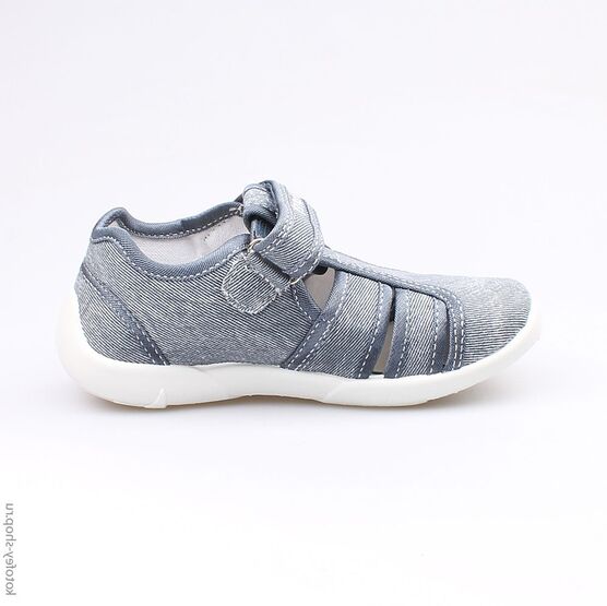 421026-12 Сандалии текстильные для мальчики голубой фото №2