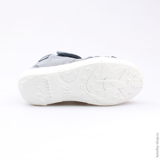 421026-12 Сандалии текстильные для мальчики голубой фото №3