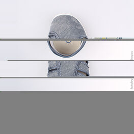 421026-12 Сандалии текстильные для мальчики голубой фото №4