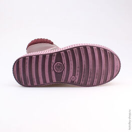 552099-41 Сапожки для девочки бордовый фото №3