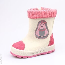 267055-43 Валенки для девочки белый