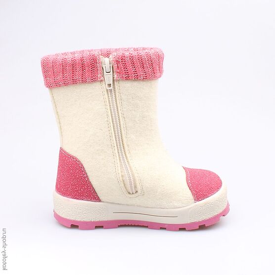 267055-43 Валенки для девочки белый фото №2