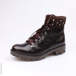 752099-53 Сапожки для девочки коричневый