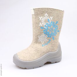 567052-41 Валенки для девочки серый