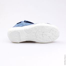 421025-11 Сандалии текстильные для мальчики светло-синий фото №3