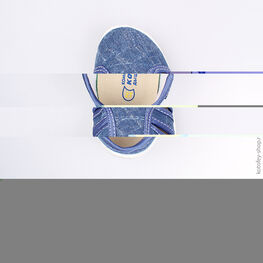 421025-11 Сандалии текстильные для мальчики светло-синий фото №4