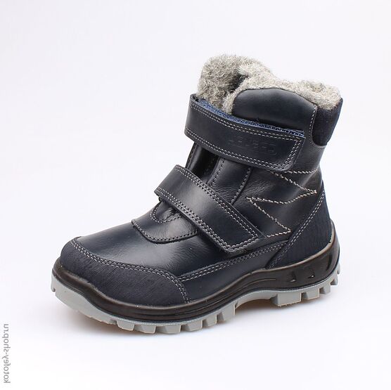 652095-41 Сапожки для мальчики светло-синий