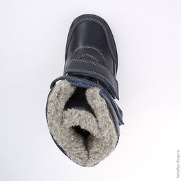 652095-41 Сапожки для мальчики светло-синий фото №4