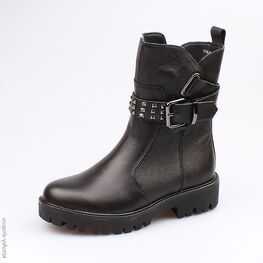 662133-31 Сапоги для девочки черный