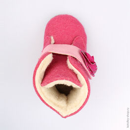 007009-48 Пинетки для девочки фуксия фото №4