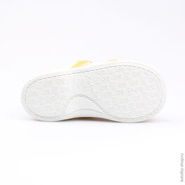 131070-11 Текстильная обувь для девочки золотой фото №3