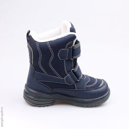 254945-42 Мембранные ботинки для мальчики син-сал фото №2