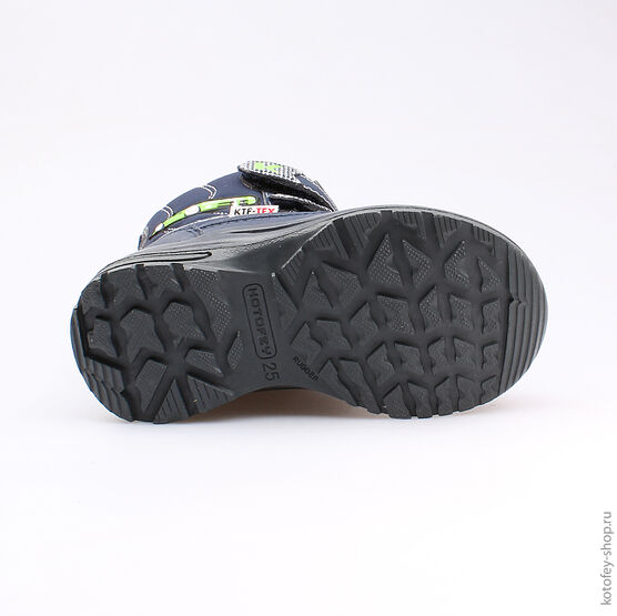 254945-42 Мембранные ботинки для мальчики син-сал фото №3