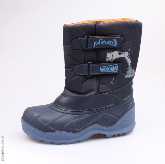 664025-41 Сноубутсы для мальчики син-ора