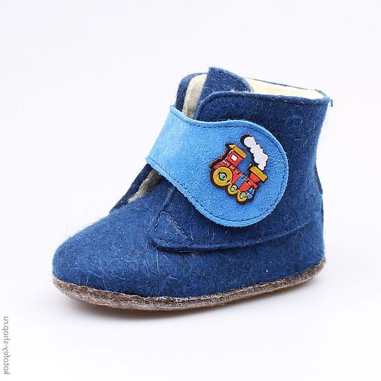 007009-47 Пинетки для мальчики светло-синий