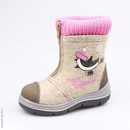 367103-43 Валенки для девочки серый