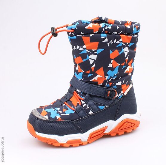 464916-42 Мембранные сапожки для мальчики син-ора