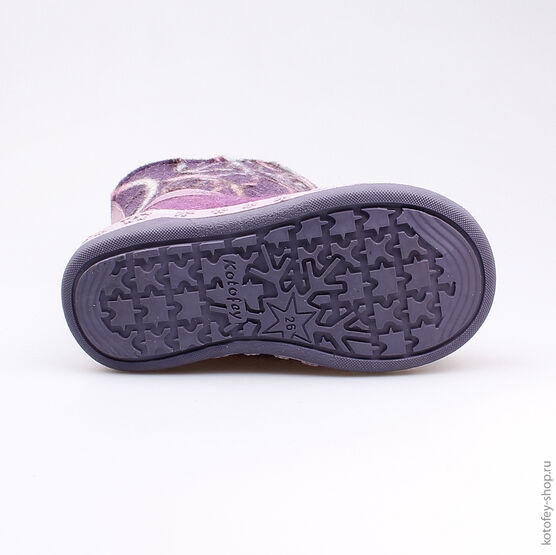 267009-49 Валенки для девочки сир-фио фото №3