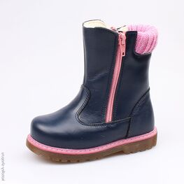 362086-42 Сапожки для девочки светло-синий