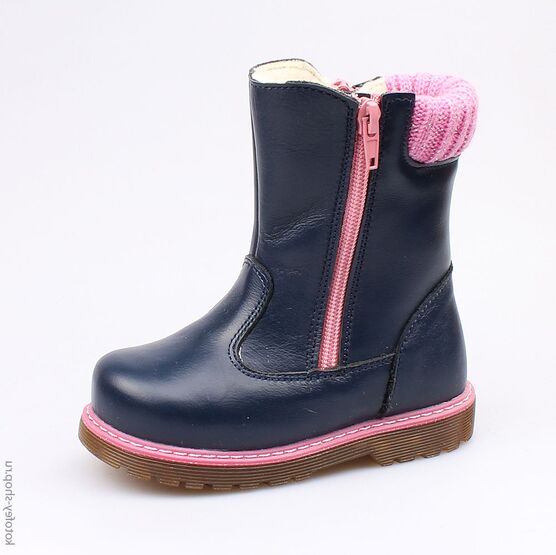 362086-42 Сапожки для девочки светло-синий