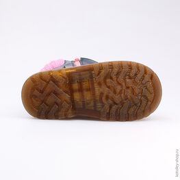 362086-42 Сапожки для девочки светло-синий фото №3