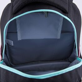 02804387-40 Рюкзак школьный черный для девочки черный фото №4