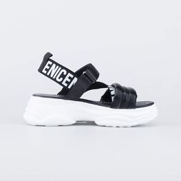 724038-21 Босоножки на массивной подошве для девочки черный фото №2