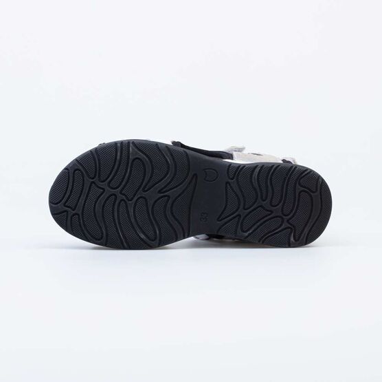 624016-21 Босоножки для девочки бел-чер фото №3