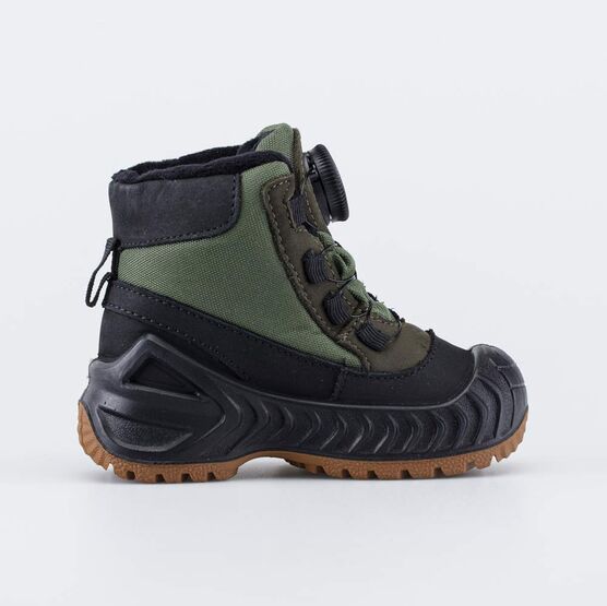 254837-42 Высокие мембранные ботинки для мальчика для мальчики оливковый фото №2