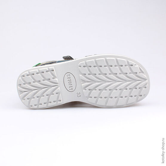 522077-21 Сандалии для мальчики светло-синий фото №3
