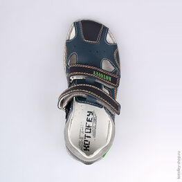 522077-21 Сандалии для мальчики светло-синий фото №4