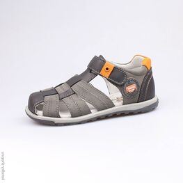 522090-21 Сандалии для мальчики сер-ора